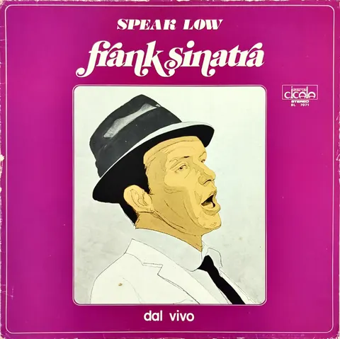 Frank Sinatra: Speak Low LP BL7071 cicela EX