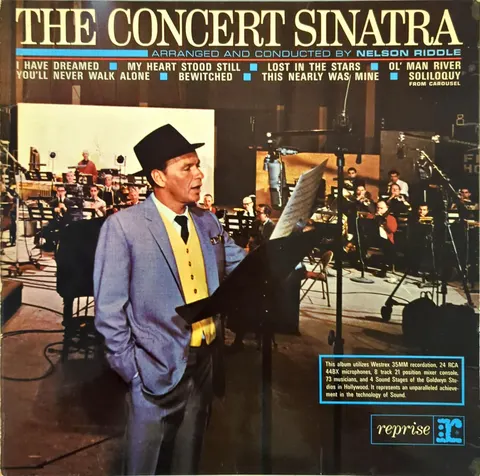 Frank Sinatra: The Concert Sinatra LP R91009a reprise EX
