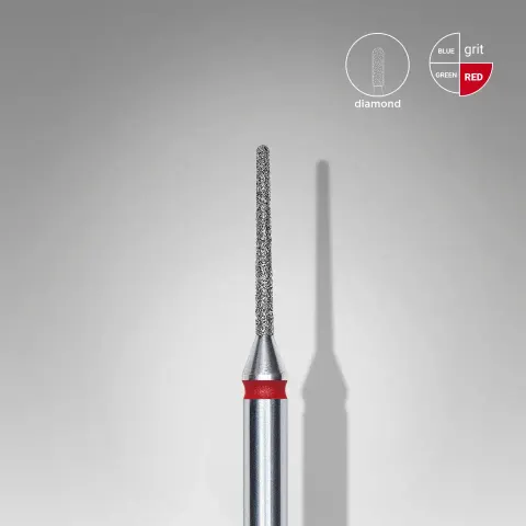 Frez diamentowy igła czerwona EXPERT średnica 1 mm / część robocza 10 mm Numer SKU: FA80R010/10