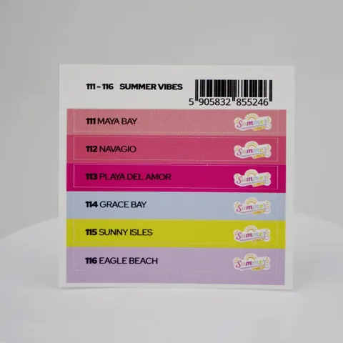 Naklejki na wzornik Summer Vibes 111 – 116