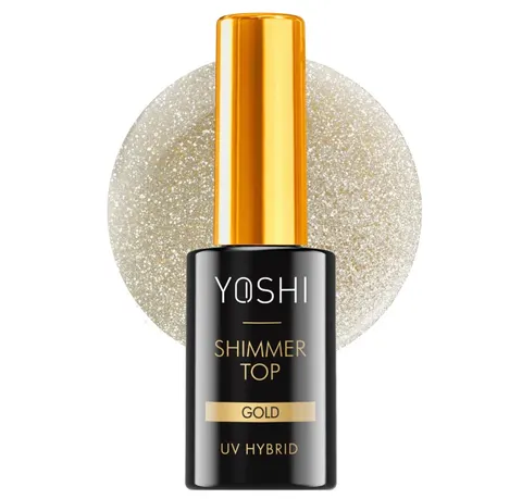 Top UV LED Shimmer Gold 10 ml