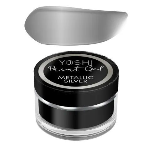 Paint Gel UV LED 5 ml – Metallic Silver