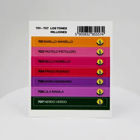 Naklejki na wzornik Los Tones Milliones 701 – 707