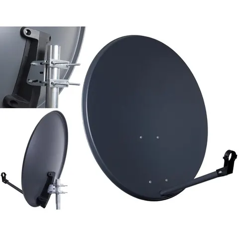 Antena satelitarna 80cm grafit ASC-800M-C CORAB