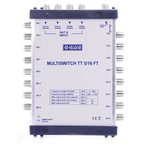 Multiswitch Telmor TT 5/16 FT końcowy