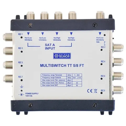 Multiswitch Telmor TT 5/8 FT końcowy