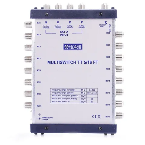Multiswitch Telmor TT 9/16 FT końcowy