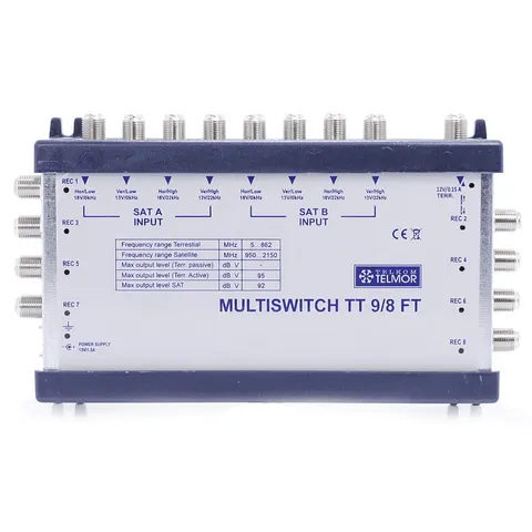 Multiswitch Telmor TT 9/8 FT końcowy