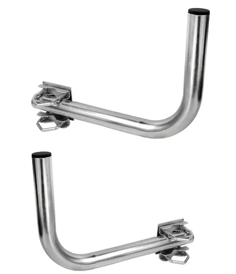 Uchwyt antenowy balkonowy boczny z cybantami 60 cm