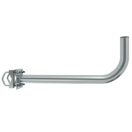 Uchwyt antenowy balkonowy czołowy z cybantami 60 cm
