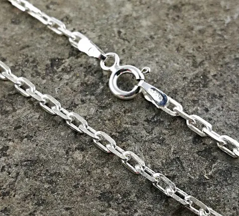 Łańcuszek srebrny typu ankier 1,5 mm
