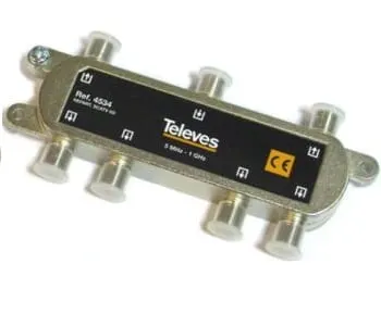 Rozgałęźnik 6 wyjść 5-1000MHz F 4534 TELEVES