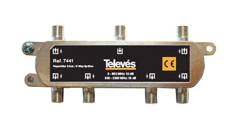 Rozgałęźnik 5...2400MHz F 6D TELEVES 7441