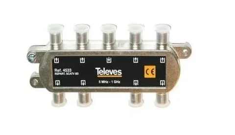 Rozgałęźnik 8 wyjść 5-1000MHz F 4533 TELEVES