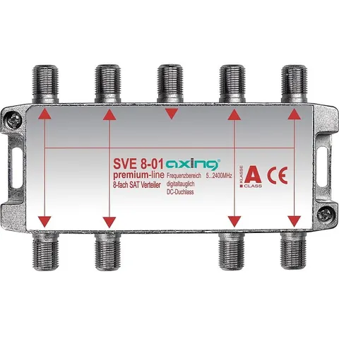 Rozgałęźnik AXING SVE 8-01