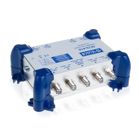 Sumator LNB QUAD + TV naziemna SCQ-410 TELMOR