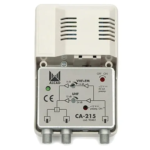 Wzmacniacz antenowy szerokopasmowy 12V CA-215 ALCAD