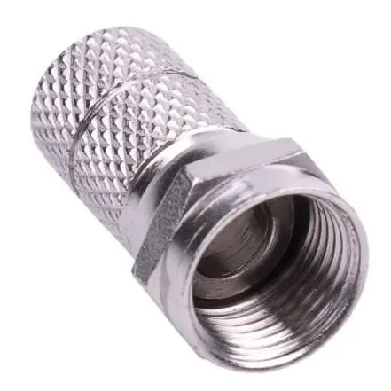 Wtyk satelitarny F 6,5 mm Cu - 100 szt.