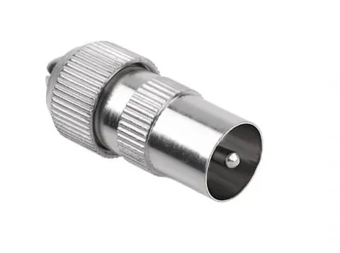 Wtyk anteny TV metal - 100 szt
