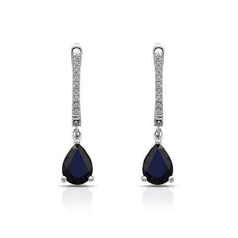 Kolczyki z szafirami 1.1 CT