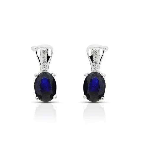 Kolczyki z szafirami 3.2CT