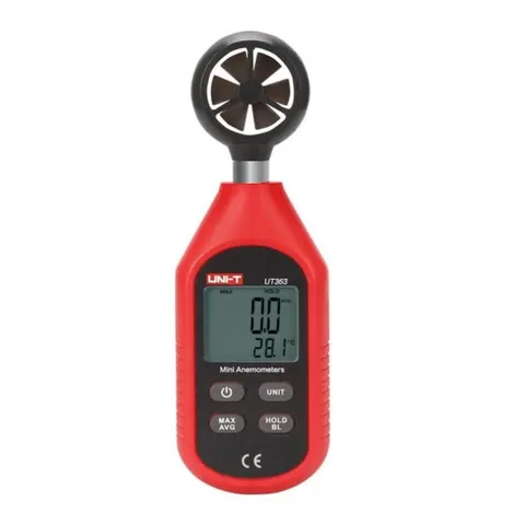 Miernik - wiatromierz z funkcją pomiaru temperatury Uni-T UT363 MIE0287