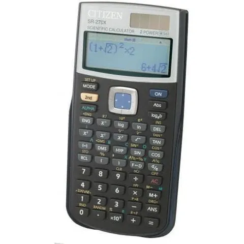 Kalkulator CITIZEN SR 270XCFS