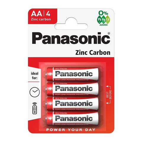 Bateria PANASONIC R6 4BP - 4 szt.