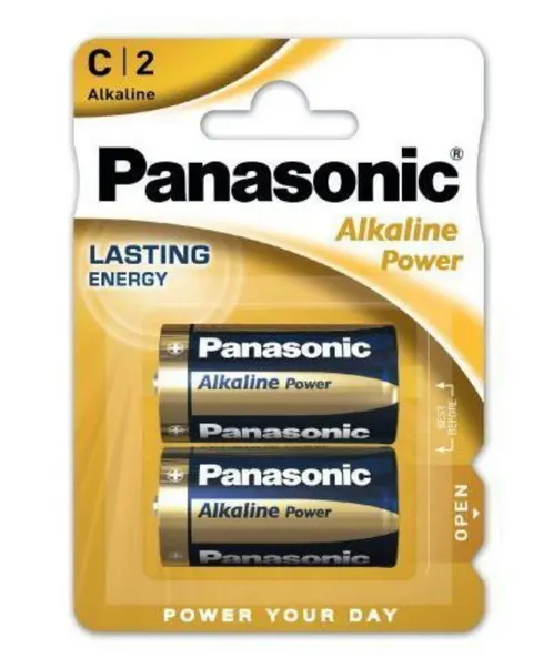 Baterie alkaiczne PANASONIC Bronze LR14 - 2 szt.