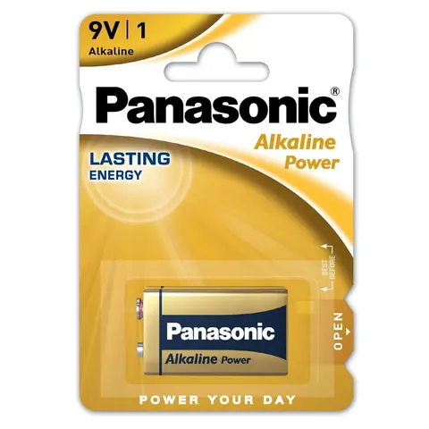 Bateria PANASONIC 6LR61 1BP 9V alkaliczna