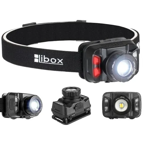 Latarka akumulatorowa czołowa 5W 260 Lumenów LB0106 LIBOX