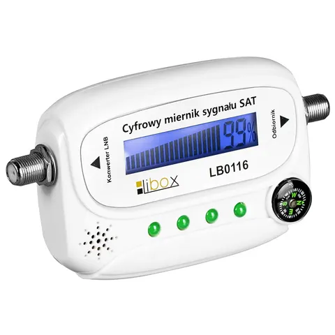 Cyfrowy miernik sygnału satelitarnego sat finder LB0116 LIBOX