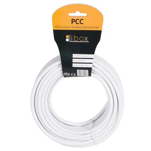 Kabel koncentryczny RG6U PCC-50 50M Libox