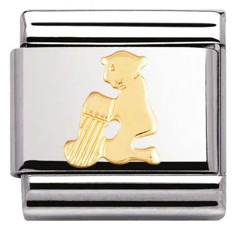Nomination Element 18K Znak zodiaku "Wodnik" Gold