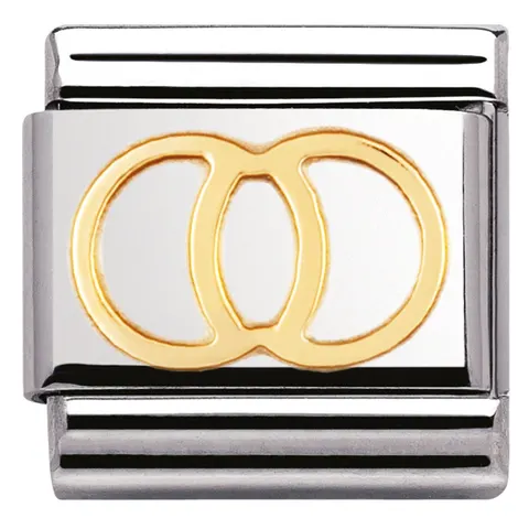 Nomination Element 18K Obrączki ślubne Gold