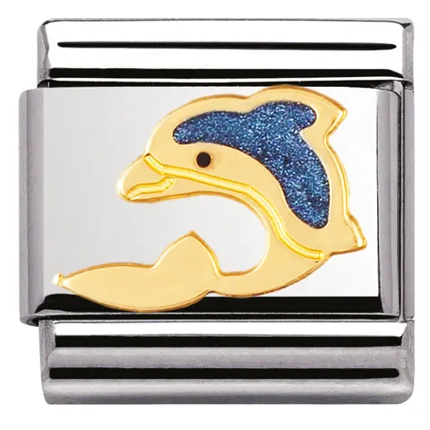 Nomination Element 18K Delfinek Gold