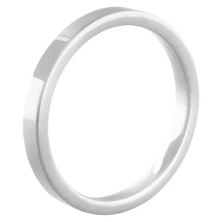 Obrączka Melano Side Rings ceramika White