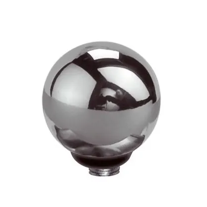Oczko Melano Twisted kulka srebrna 8mm
