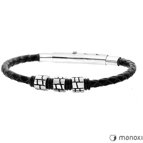 BRANSOLETKA MĘSKA MANOKI BA443B