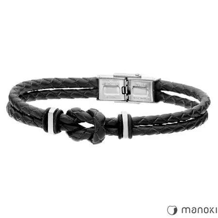 BRANSOLETKA MĘSKA MANOKI BA590B