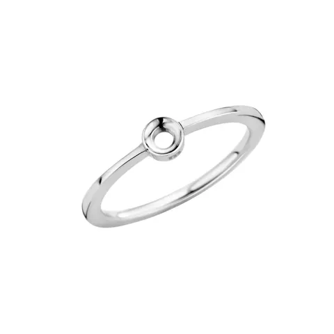 Pierścionek Melano Twisted Petite 1mm srebrny