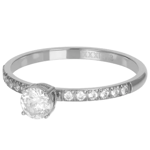 Ring iXXXi Queen srebrny XS