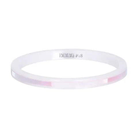 Ring iXXXi ceramika różowa łuska