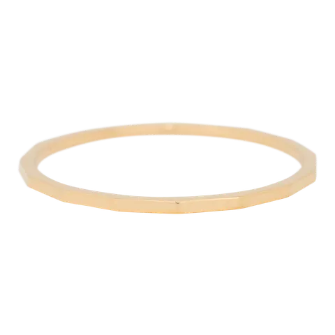 Ring iXXXi kant złoty