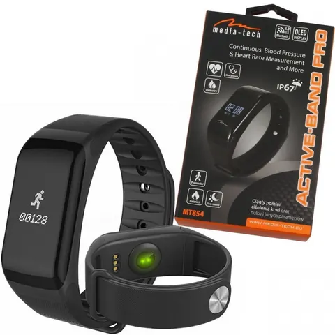 Zegarek typu smartband Bluetooth MT854 ACTIVE-BAND PRO media-tech