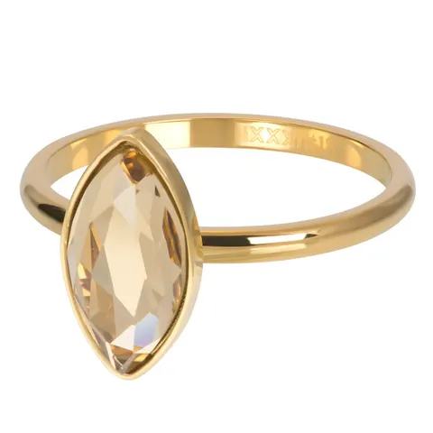 Ring iXXXi Royal Diamond Topaz złoty