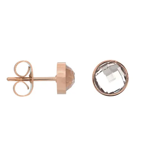 Kolczyki iXXXi cyrkonia rosegold