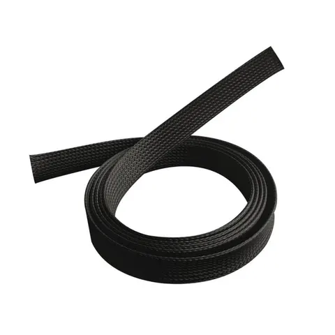 Peszel poliestrowy czarny na kable A/V 1m/40mm UCH0207A