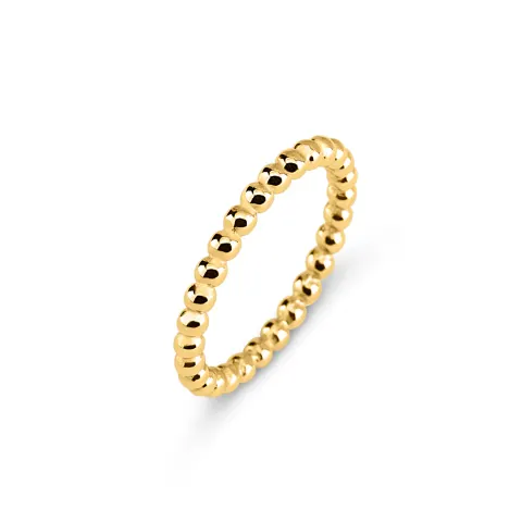 Ring Melano kulki FR46 złoty