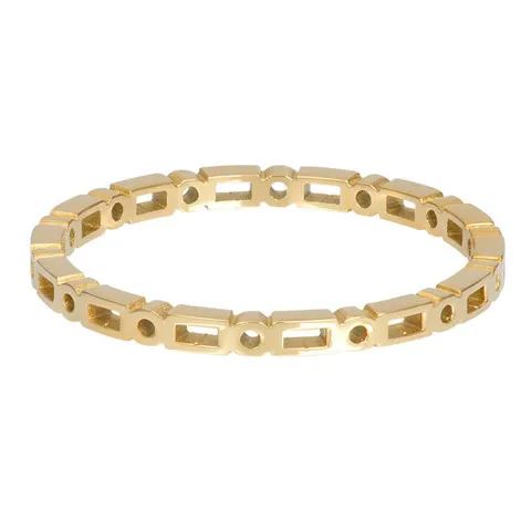 Ring iXXXi Barok złoty